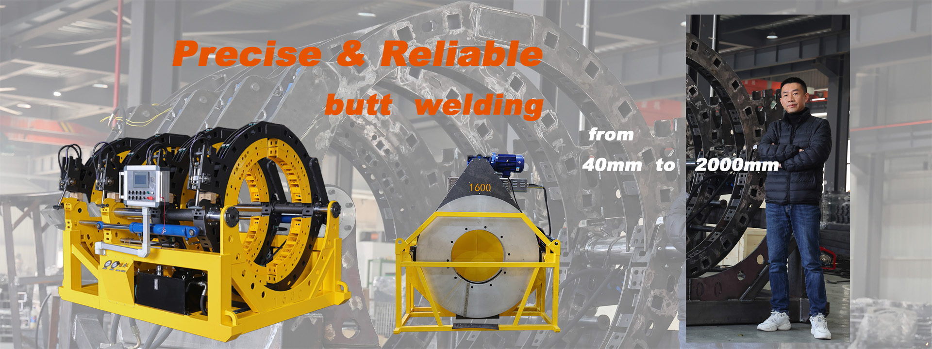 HDPE Butt welding machine