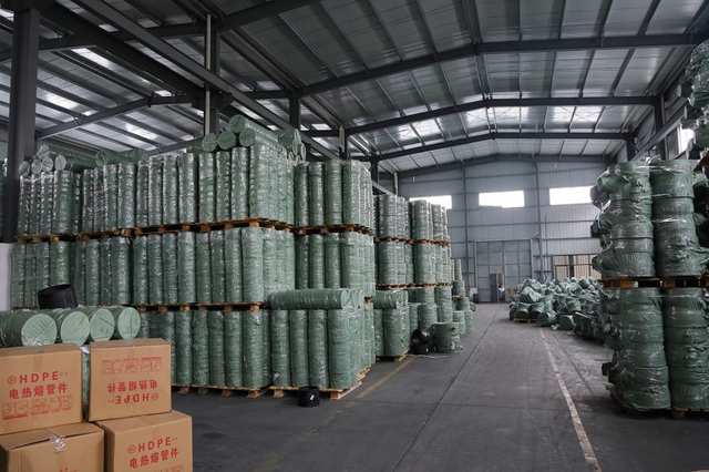 HDPE PE Tubería Electrofusión Instalación de tuberías Brida de electrofusión para agua y gas 