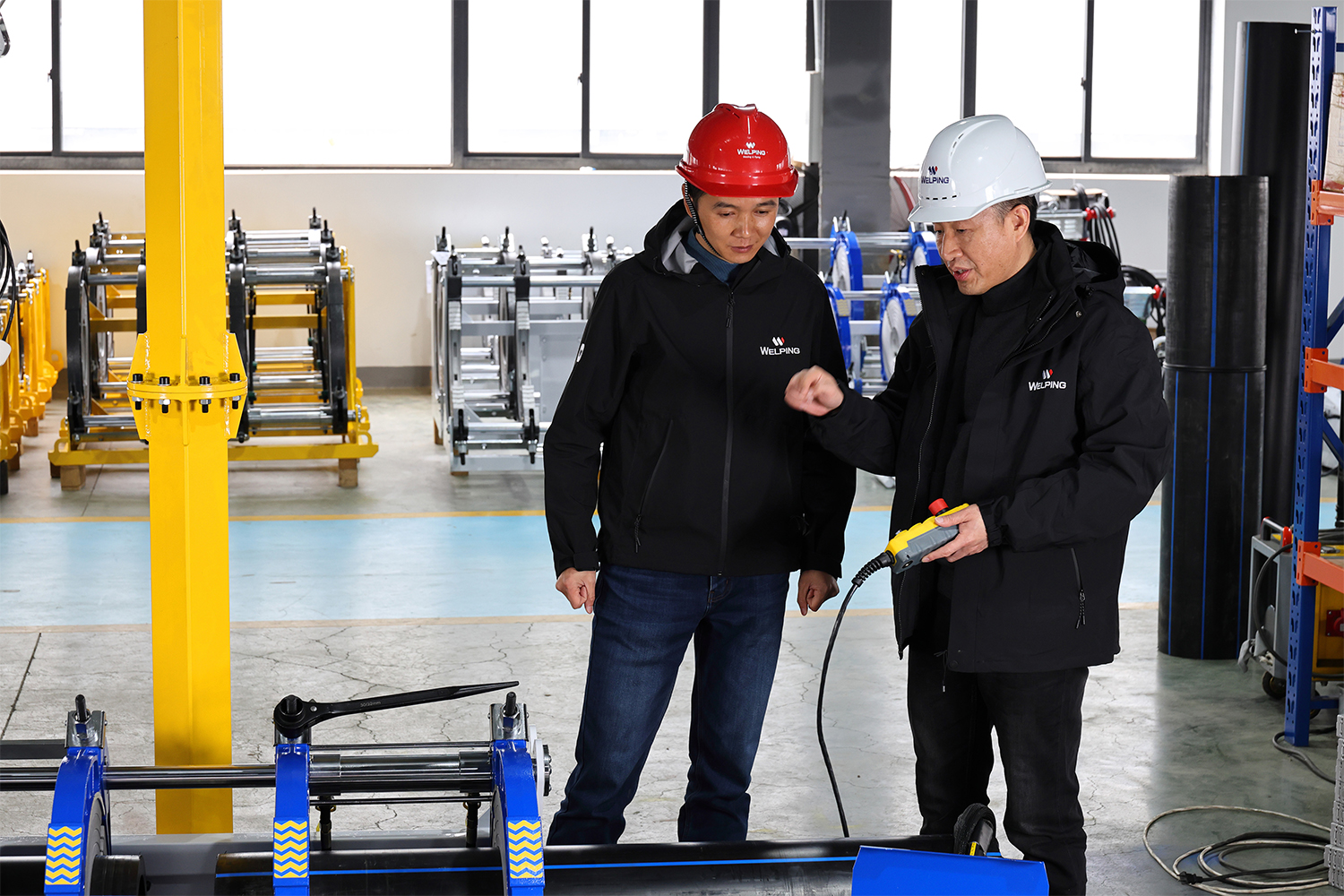 Proceso de funcionamiento de la máquina de fusión a tope FX500