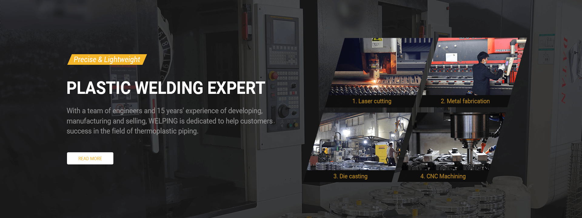 Hydraulic butt fusion welding System