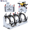 Máquina de soldadura de fusión de tuberías HDPE hidráulicas de alta gama WP200A Pro