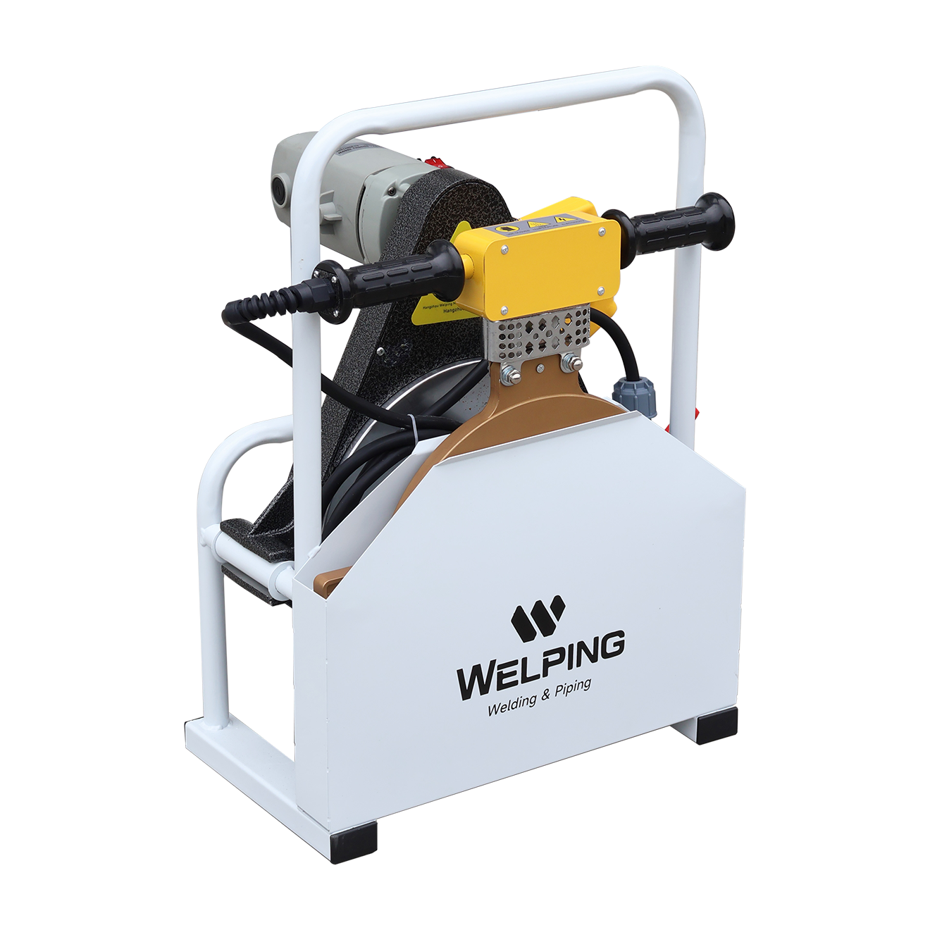 Máquina de soldadura de fusión de tuberías HDPE hidráulicas de alta gama WP315A Pro
