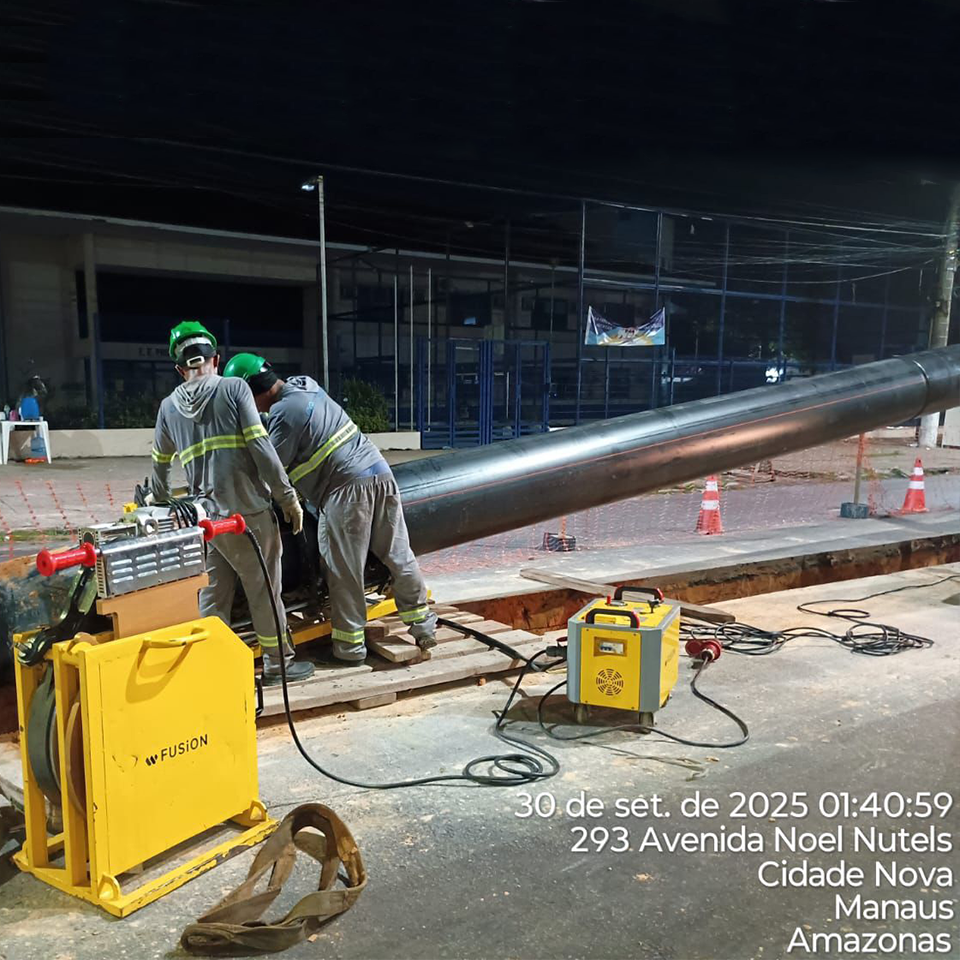 Factores de control clave y problemas comunes en la soldadura de tuberías de PE