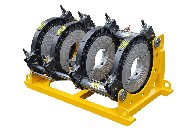 Máquina de soldadura por fusión a tope de tubo hdpe profesional de 355 mm