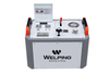 Máquina de soldadura de fusión de tuberías HDPE hidráulicas de alta gama WP160A PRO