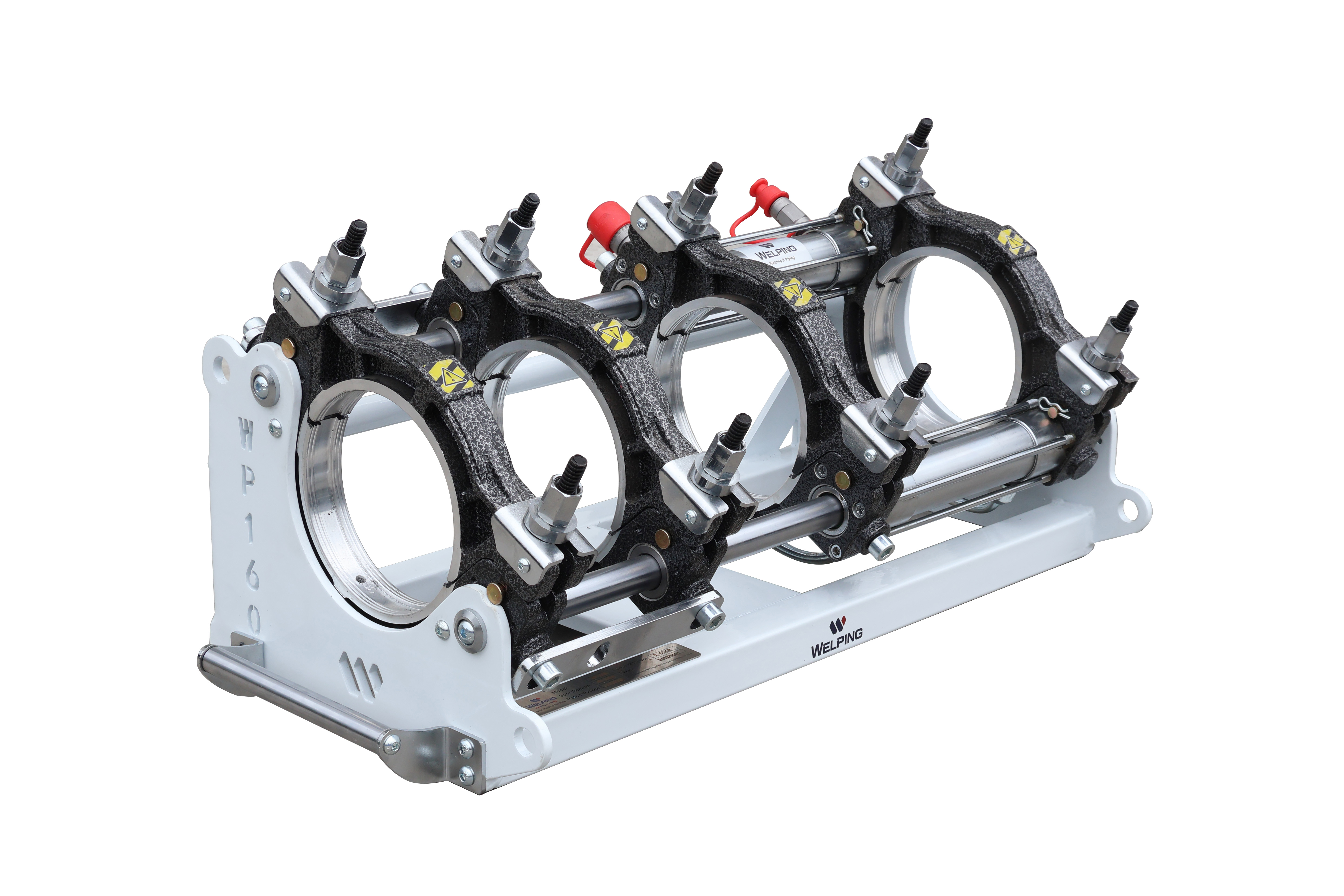 Máquina de soldadura de fusión de tuberías HDPE hidráulicas de alta gama WP160A PRO