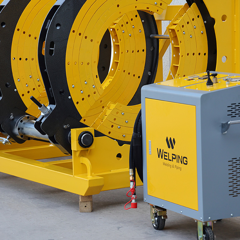 Máquina de soldadura a tope para unión de tubos de fusión en caliente a precio de fábrica de 1200mm