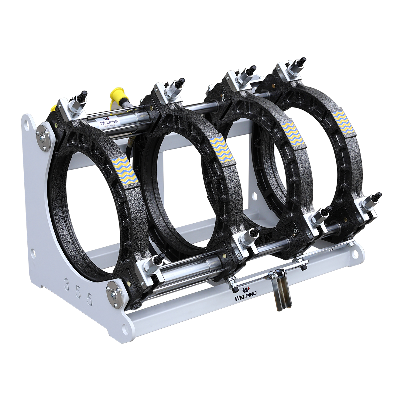 Máquina de soldadura de fusión de tuberías HDPE hidráulicas de gama alta WP355A Pro