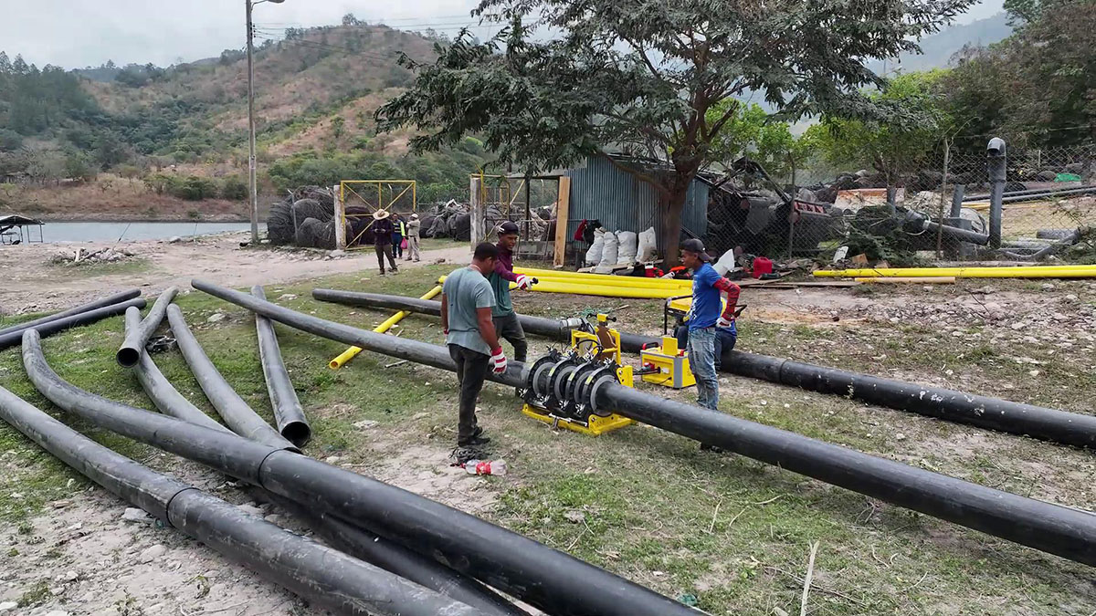 Welping Machinery potencia la industria acuícola de Honduras con una máquina de soldadura a tope de PE