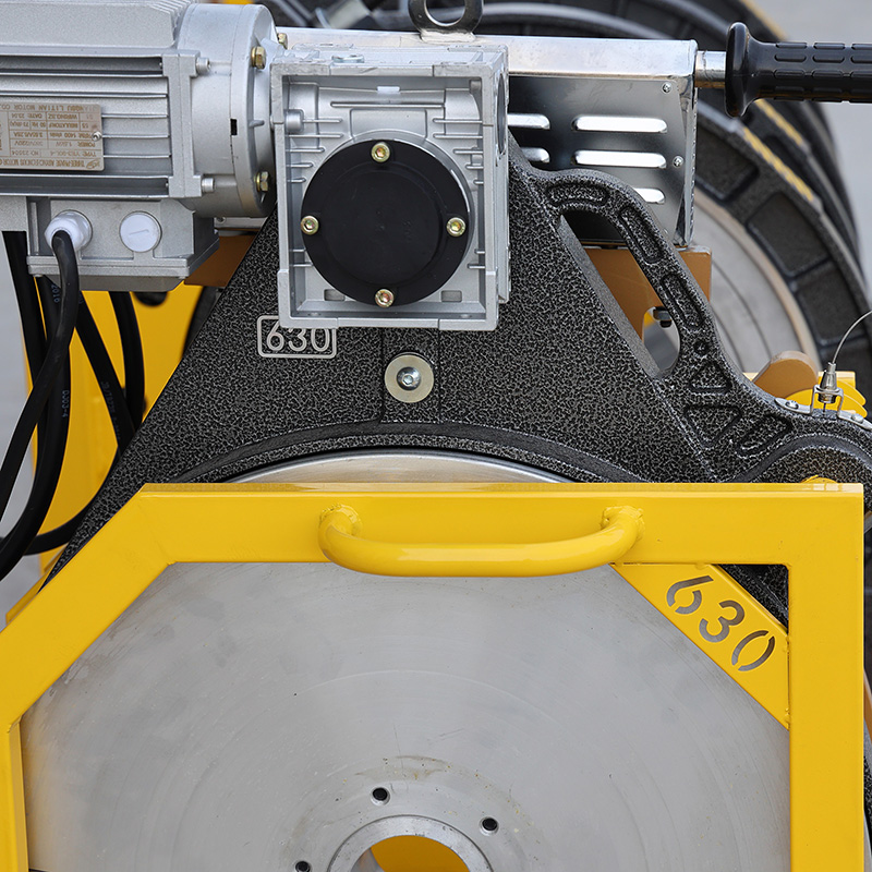 Máquina de soldadura a tope hidráulica, soldador a tope de nivel industrial de 630mm