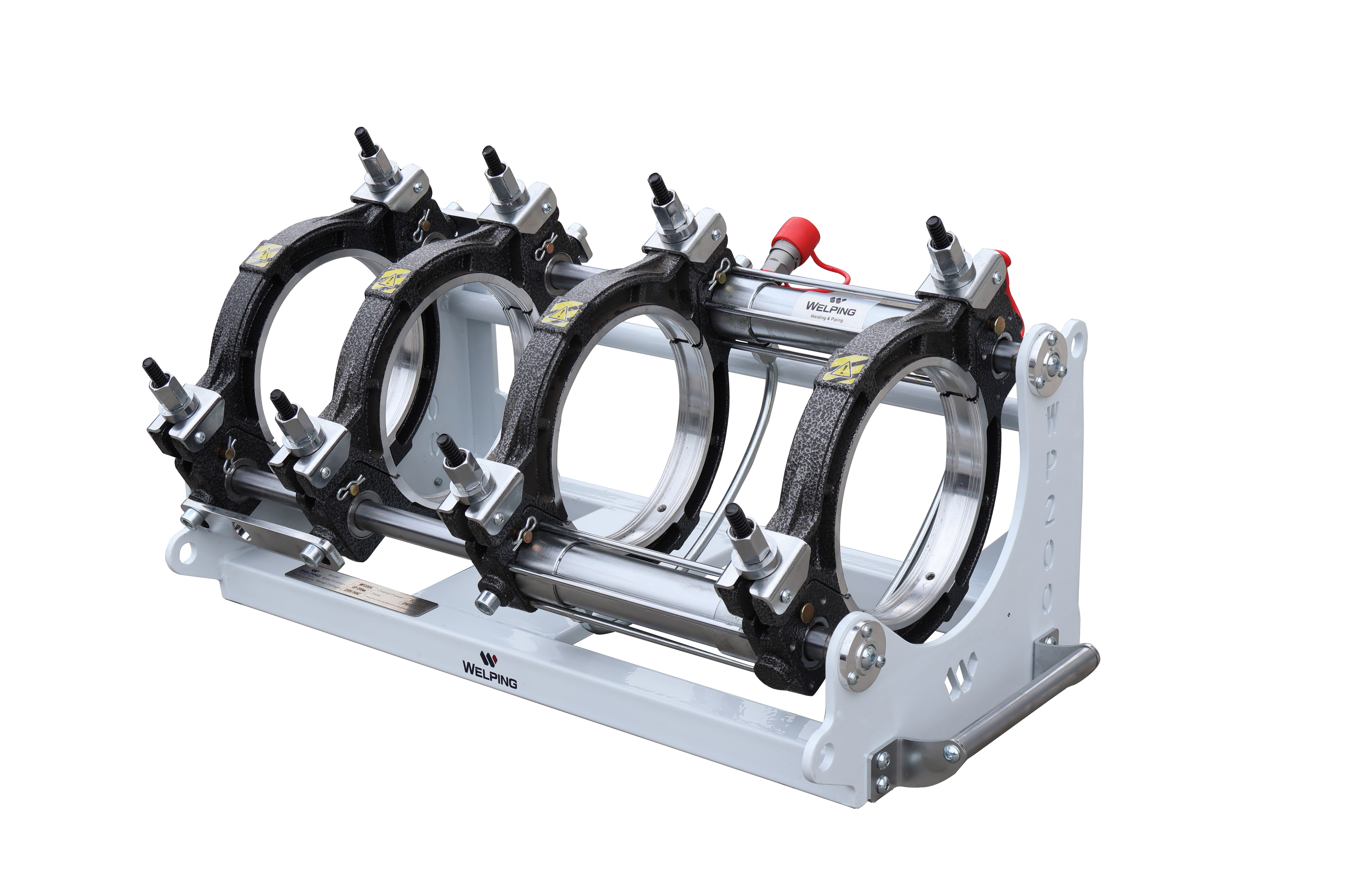 Máquina de soldadura de fusión de tuberías HDPE hidráulicas de alta gama WP200A Pro