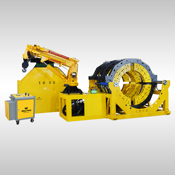 Fábrica de la máquina de soldadura de fusión de tuberías HDPE de 1800 mm HDPE