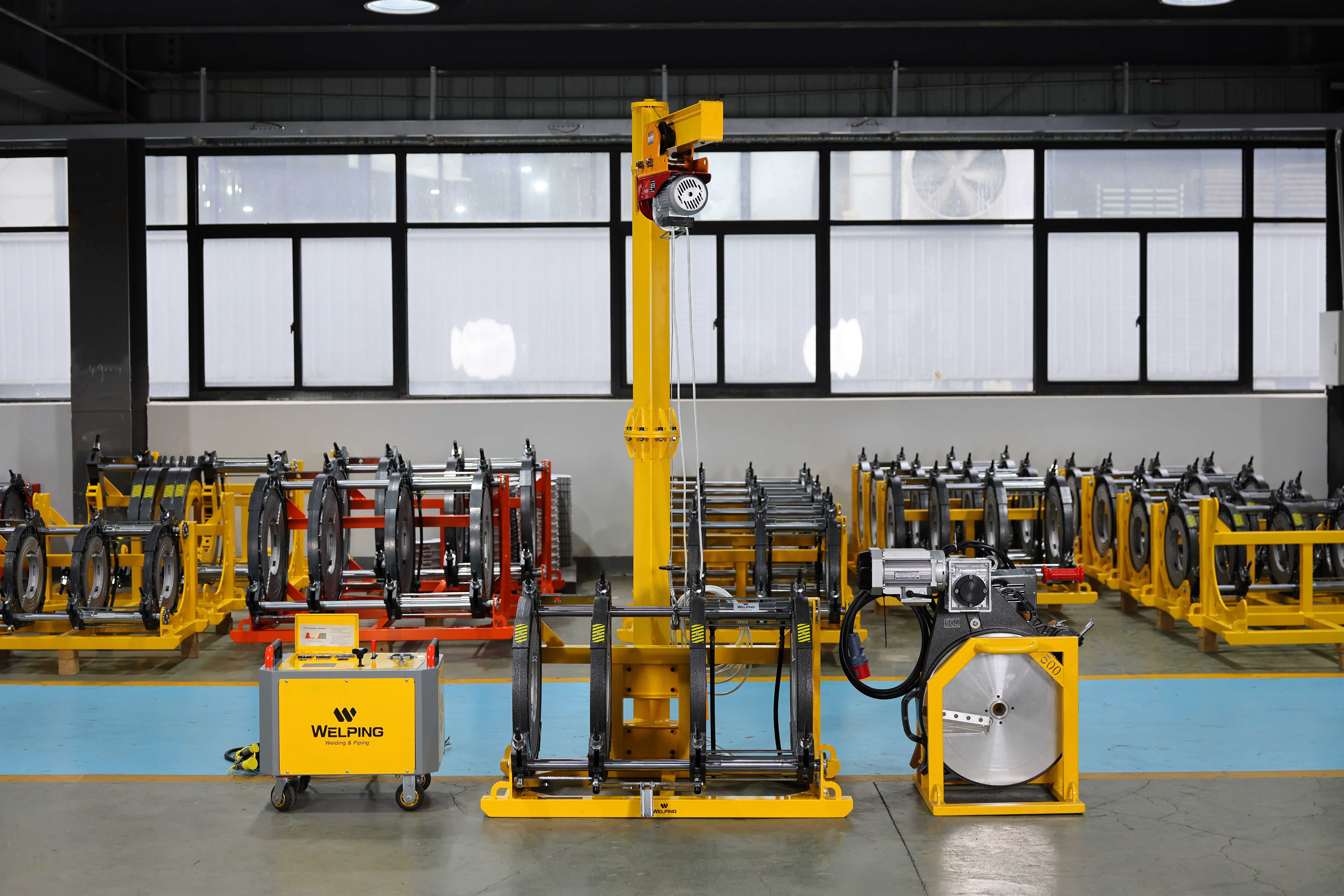Máquina de fusión de tope WP500: solución confiable para soldadura por tuberías de diámetro grande