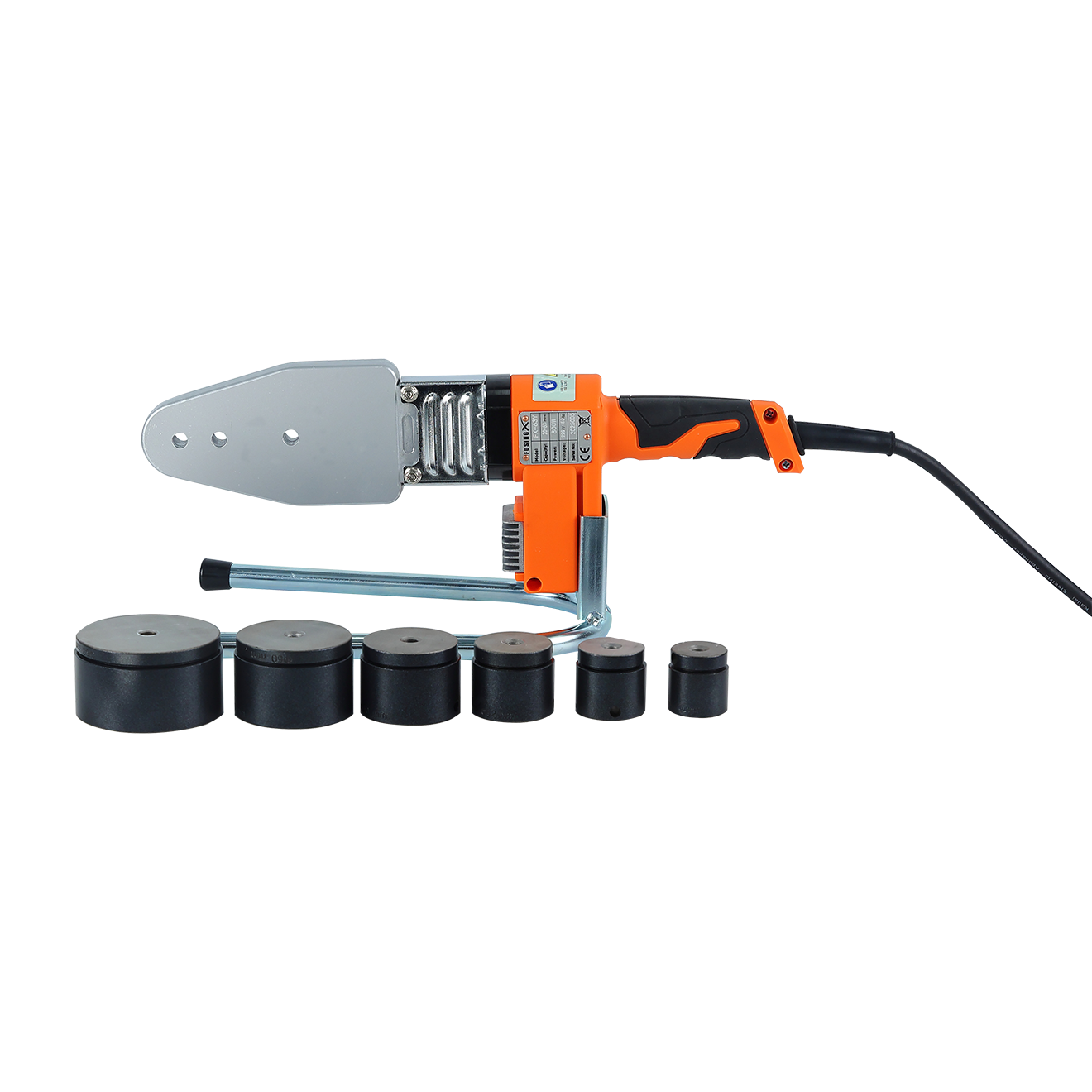 Juego de soldador por fusión para tubos PPR o PE de 20 mm a 63 mm