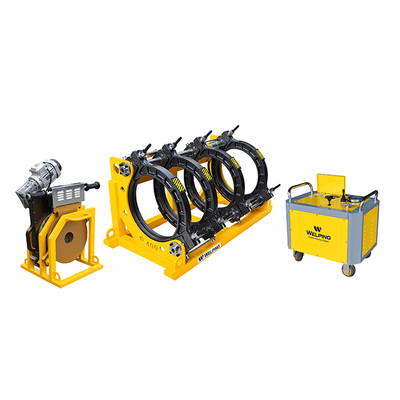 Máquina de soldadura por fusión a tope de soldador de plástico de nivel industrial de 400 mm