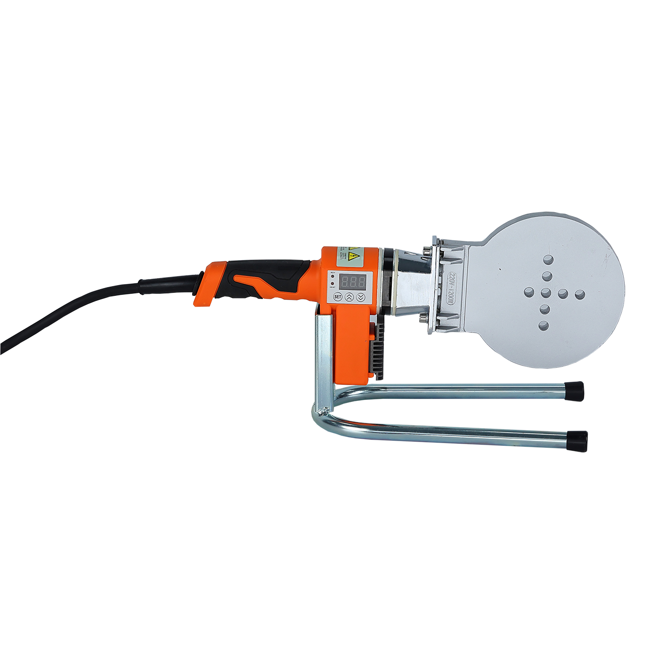 Juego de soldador por fusión para tubos PPR o PE de 75 mm a 110 mm