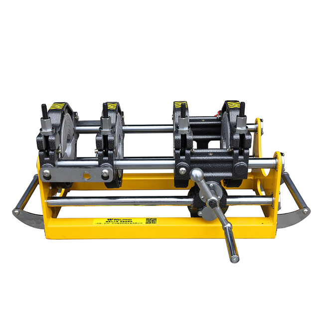 Máquina de soldadura a tope manual de 160 mm con transmisión de engranajes para soldador a tope