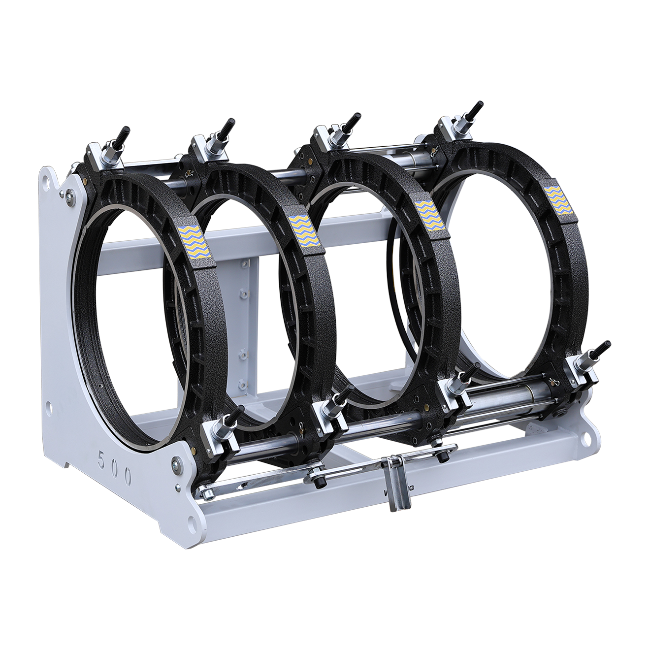 Máquina de soldadura de fusión de tuberías HDPE hidráulicas de alta gama WP500A PRO