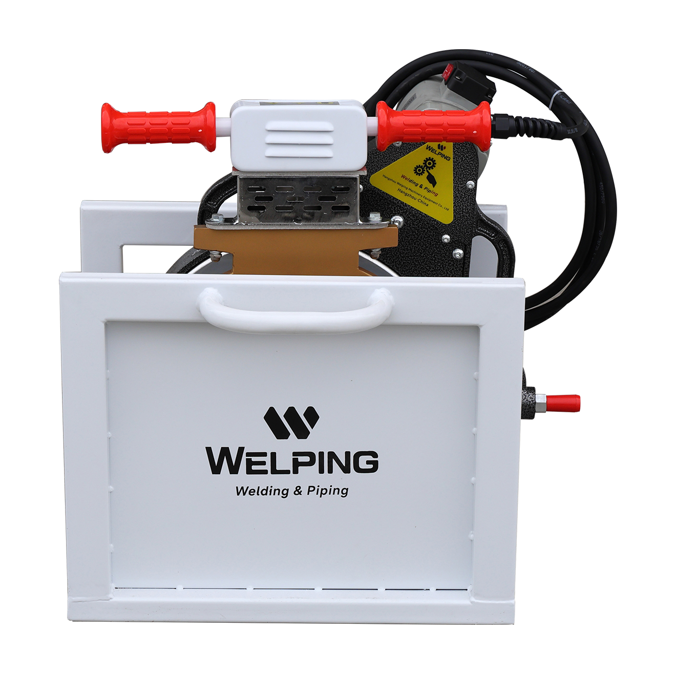 Máquina de soldadura de fusión de tuberías HDPE hidráulicas de gama alta WP355A Pro