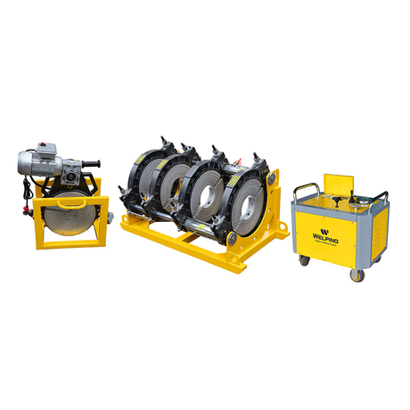 Máquina de soldadura por fusión a tope de hdpe de diseño industrial de 355 mm