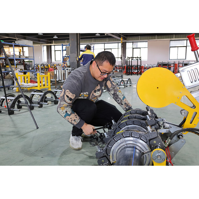 Máquina automática de fusión a tope para tuberías de gas WP250Q