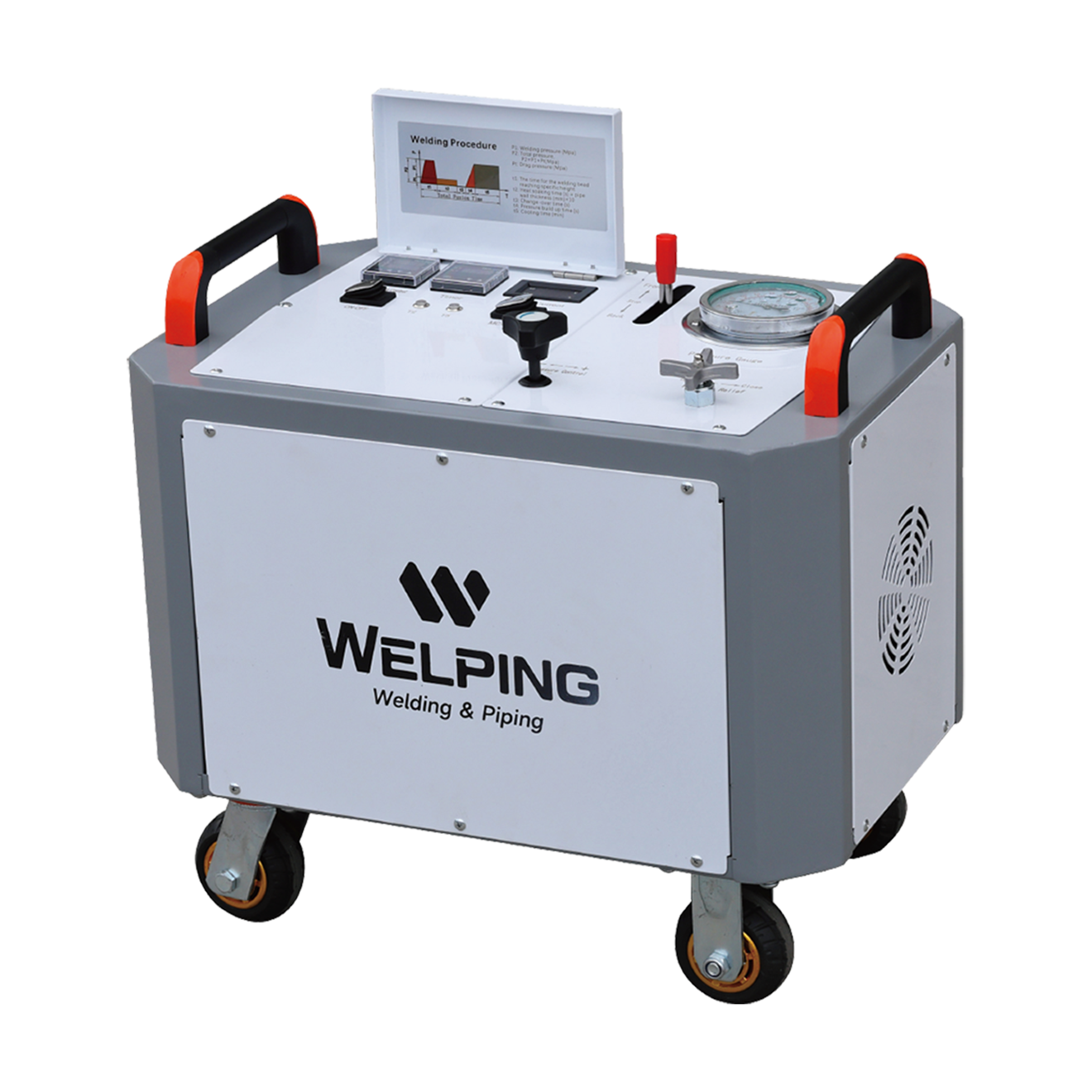 Máquina de soldadura de fusión de tuberías HDPE hidráulicas de alta gama WP500A PRO