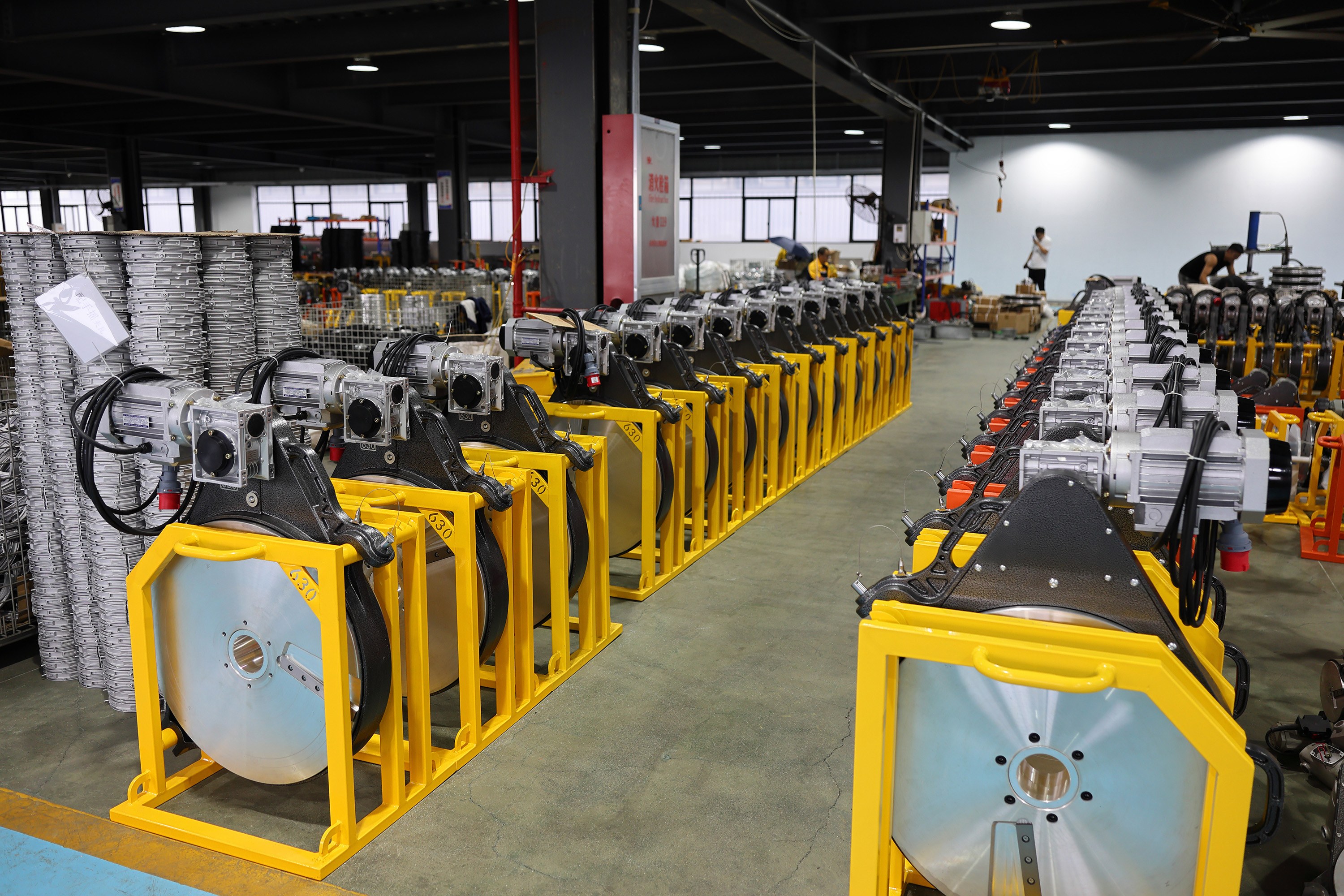 Precisión en la producción: placas calefactoras Welping 630 listas para ensamblar