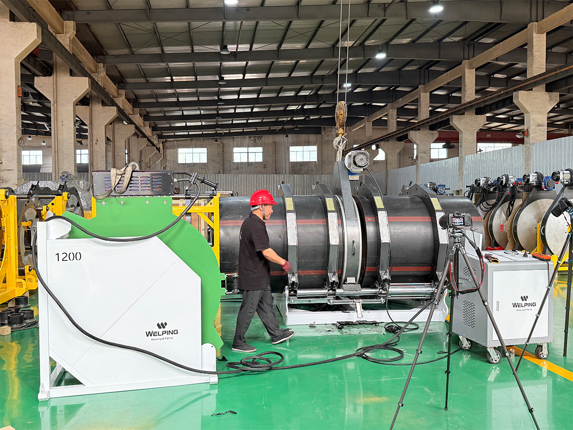 Una mirada más cercana al WP1200A PRO en el taller