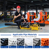Máquinas de fusión a tope manuales serie C para tubos de PE/PP de 40 a 250 mm
