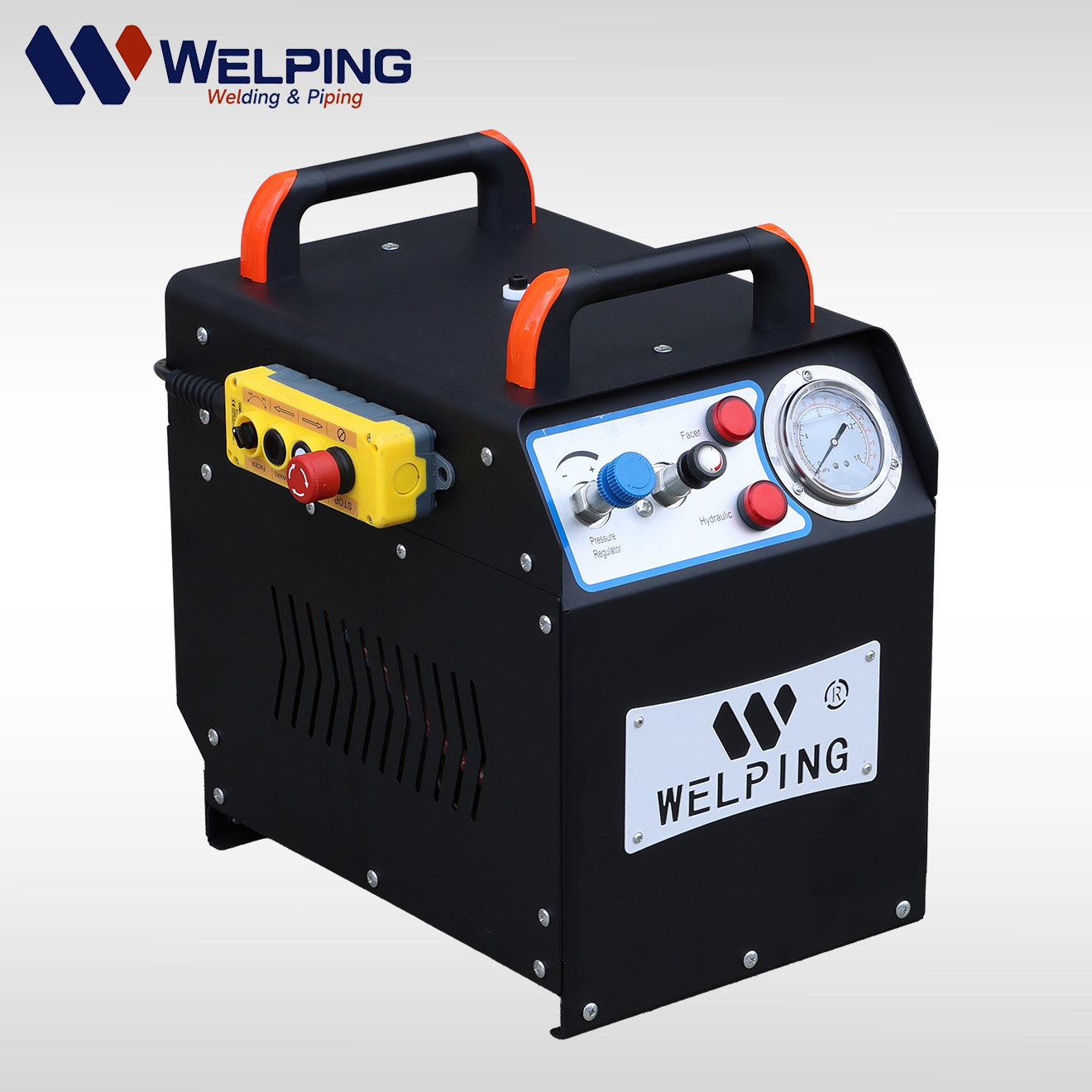 Máquina hidráulica de fusión a tope WP315A Max para tubos de HDPE
