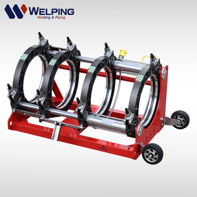 Máquina hidráulica de fusión a tope WP315A Max para tubos de HDPE
